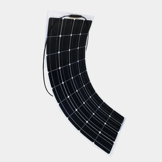 Módulo de celda fotovoltaica ETFE Barco Panel solar flexible marino 100W