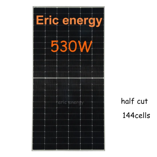 Almacén Europa 60V 500W 530W 550 W Panel Solar Monocristalino 550 Watts Paneles Solares DIY